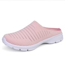 Women's Backless Slip on Mesh Sneakers Shoes Walking Shoes Women Walking Casual Dress Shoes Women Shoes Sneakers Red Tennis Shoe White Loafers