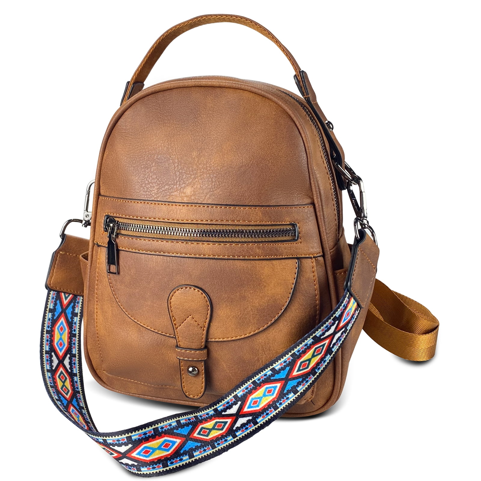 Women's Backpack Purse Fashion Leather Anti-theft Shoulder Bags PU ...