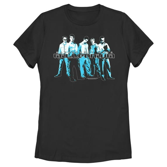 Women's Backstreet Boys Blue Millennium Graphic T-Shirt