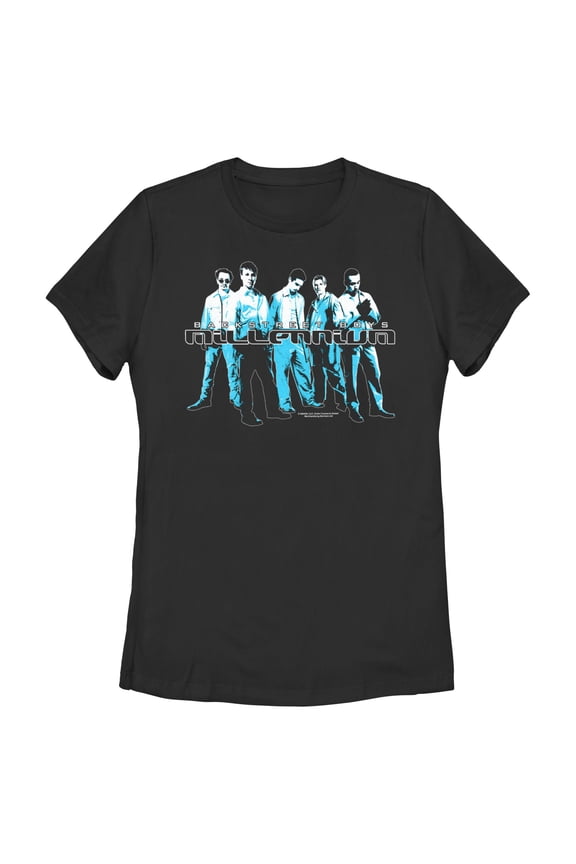 Women's Backstreet Boys Blue Millennium Graphic T-Shirt