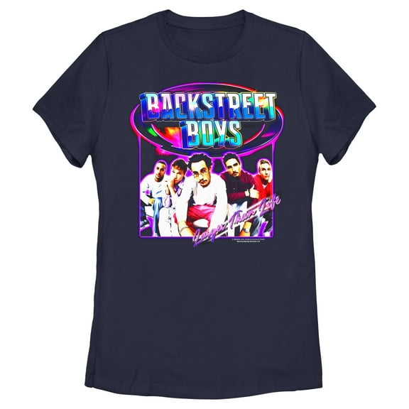 Women's Backstreet Boys Larger Than Life  Graphic T-Shirt