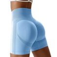 thumbnail image 1 of Women's Baggy Shorts Fitness Yoga Soft Spandex Riding Dance Volleyball Lift Loose High Waisted Short S-XL, 1 of 9