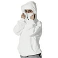 thumbnail image 1 of Women's Balaclava Hoodie Zip Up Jacket Double Hooded Sweatshirt With Mask Wind Trendy Outfits Casual Fashion Winter Clothing, 1 of 9