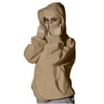 thumbnail image 1 of Women's Balaclava Hoodie Zip Up Jacket Double Hooded Sweatshirt With Mask Wind Trendy Outfits Casual Fashion Winter Clothing, 1 of 9