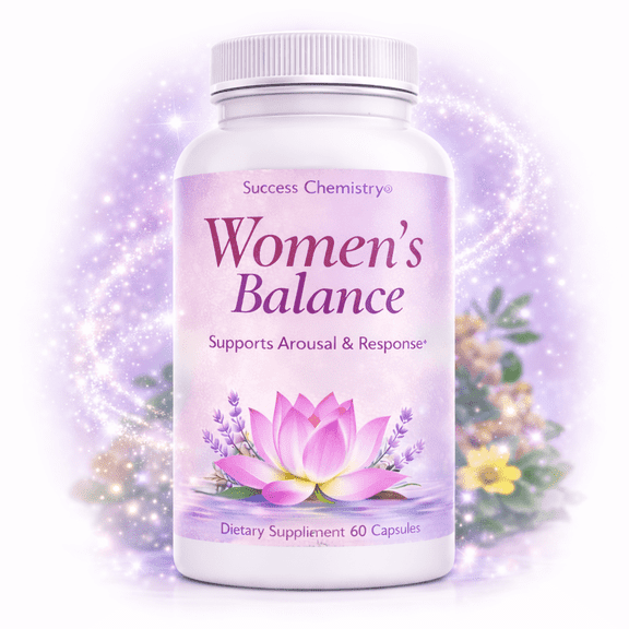 Womens Balance Capsules by Success Chemistry, Daily Womens Wellness Support, 60 Capsules