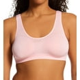 thumbnail image 1 of Women's Bali 103J Comfort Revolution Microfiber Crop Bra (Gentle Peach L), 1 of 1