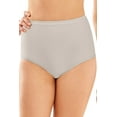 thumbnail image 1 of Women's Bali 2324 Full-Cut-Fit Stretch Cotton Brief Panty (Grey Sky Heather 10), 1 of 2