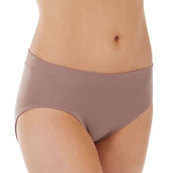 Women's Bali 2362 One Smooth U All-Around Smoothing Hi-Cut Panty (Mocha Velvet 6)