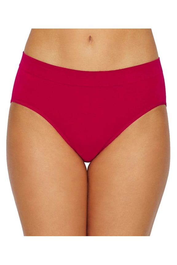Women's Bali 2362 One Smooth U All-Around Smoothing Hi-Cut Panty (White 6)