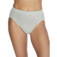thumbnail image 1 of Women's Bali 303J Comfort Revolution Microfiber Hi-Cut Panty (Soft Celadon Dot 8/9), 1 of 2