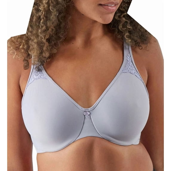 Women's Bali 3385 Passion for Comfort Minimizer Underwire Bra (SMOKED LILAC 38DD)
