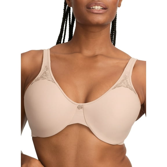 Women's Bali 3385 Passion for Comfort Minimizer Underwire Bra (Toffee 36DD)