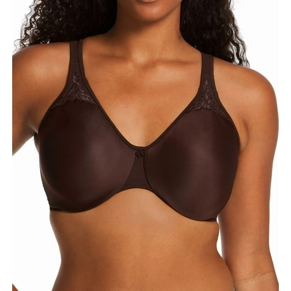 Women's Bali 3385 Passion for Comfort Minimizer Underwire Bra (Warm Cocoa Brown 34DDD)