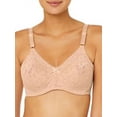 thumbnail image 1 of Women's Bali 3432 Lace 'N Smooth Seamless Cup Underwire Bra (Nude 38DD), 1 of 2