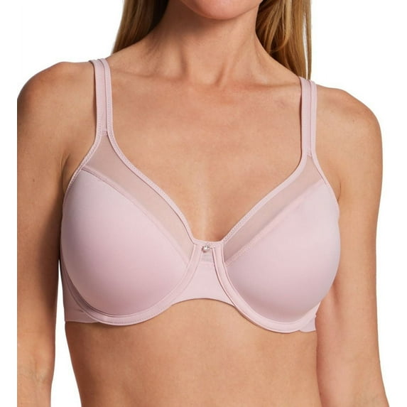 Women's Bali 3439 One Smooth U Ultra Lite Neckline Bra (Hush Pink 40D)