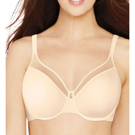 Women's Bali 3439 One Smooth U Ultra Lite Neckline Bra (Light Beige 34D)