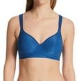 thumbnail image 1 of Women's Bali 3463 Comfort Revolution Wirefree Bra (Regal Navy Swirl 42B), 1 of 3