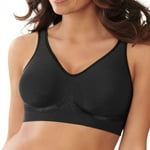 Bali Comfort Revolution Smart Sizes Wire-Free Bra, 2XL, Black