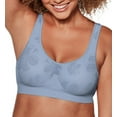 thumbnail image 1 of Women's Bali 3488 Comfort Revolution Shaping Wirefree Bra (Blue Flight Tropic 2X), 1 of 3