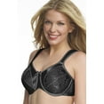 thumbnail image 1 of Women's Bali 3562 Satin Tracings Minimizer Underwire Bra (Black 36DD), 1 of 6