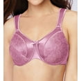thumbnail image 1 of Women's Bali 3562 Satin Tracings Minimizer Underwire Bra (GreenhouseLavender 36C), 1 of 2