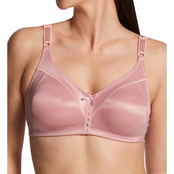 Women's Bali 3820 Double Support Cool Comfort Wirefree Bra (Studio Pink 40B)
