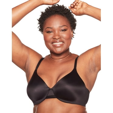 Women's Bali 3W11 One Smooth U Smoothing & Concealing Underwire Bra (Black 36DD)
