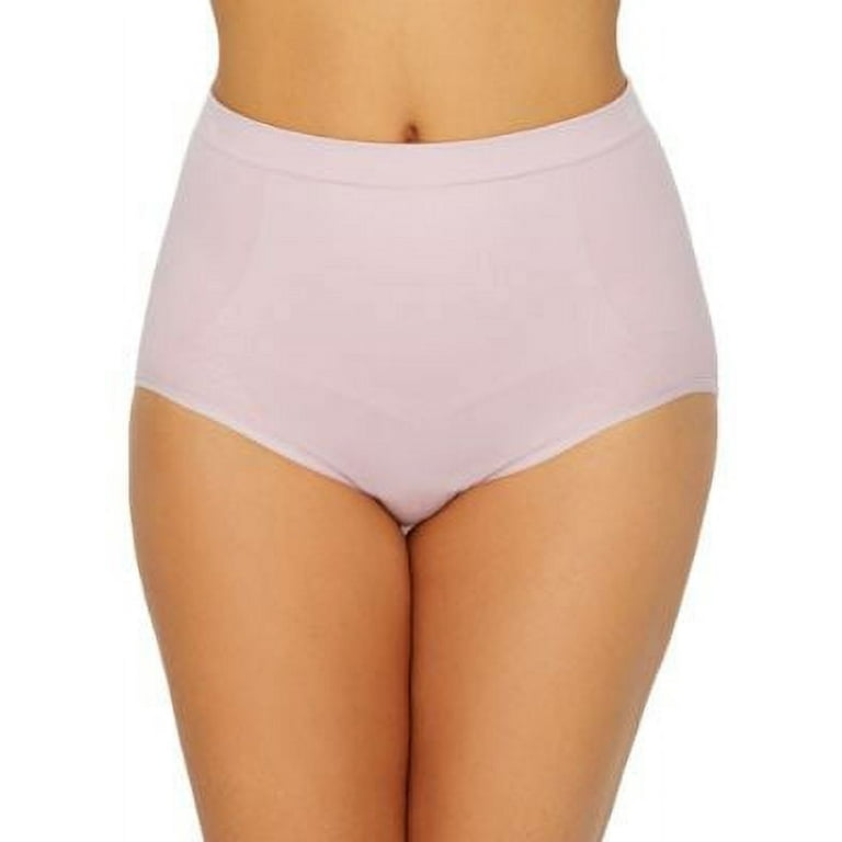 Women's Bali DF0048 Comfort Revolution Firm Control Brief Panty - 2 Pk  (Hush Pink/In The Navy 2X) 