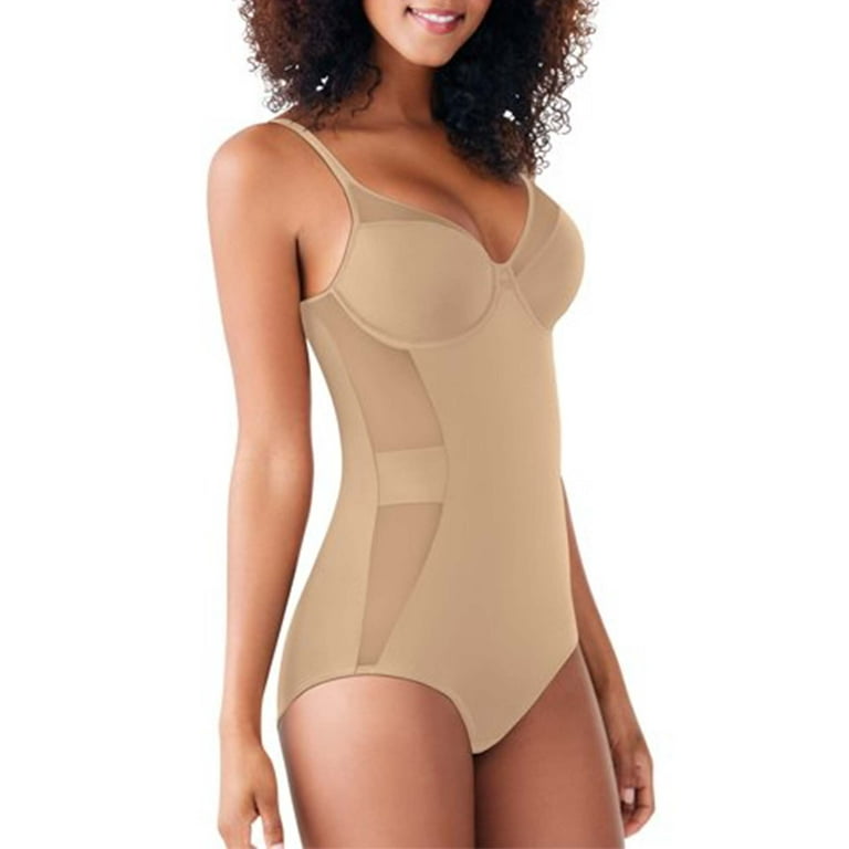 Bali Seamless Open-Bust Medium Control Body Shaper & Reviews