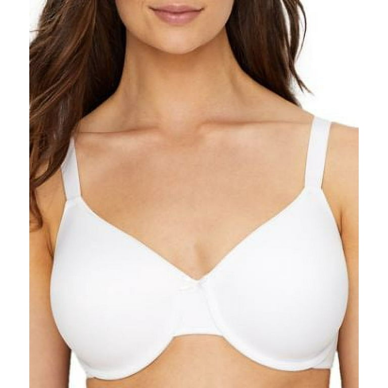 Women's Bali DF0082 Passion for Comfort Back Smoothing Underwire Bra (White  36DD)