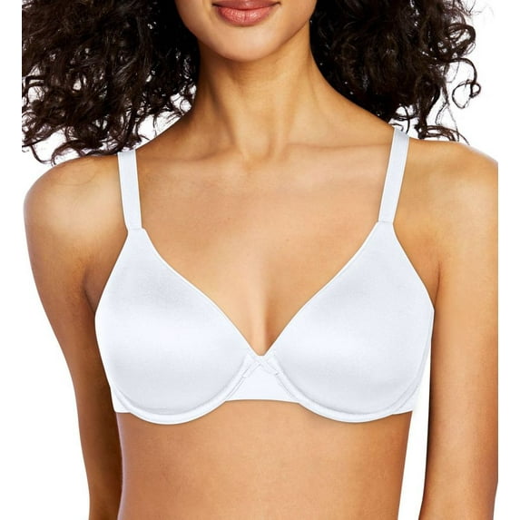 Women's Bali DF0082 Passion for Comfort Back Smoothing Underwire Bra (White 42D)