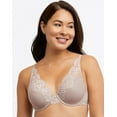 thumbnail image 1 of Women's Bali DF0084 One Smooth U Comfort Stretch Lace Underwire Bra (Evening Blush 42D), 1 of 3