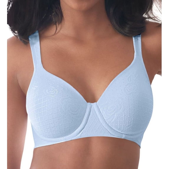 Women's Bali DF1001 Comfort Revolution Cool Comfort Foam Underwire Bra (Ciel Blue 32B)