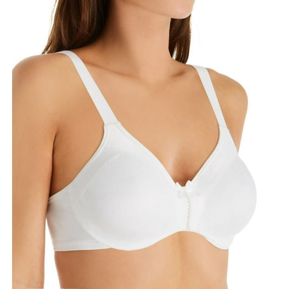 Women's Bali DF1144 Double Support Soft Touch Underwire Bra (White 36C)