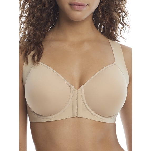 Women's Bali DF3450 EverSmooth Posture Boost Spacer Underwire Bra (Nude 44DD)