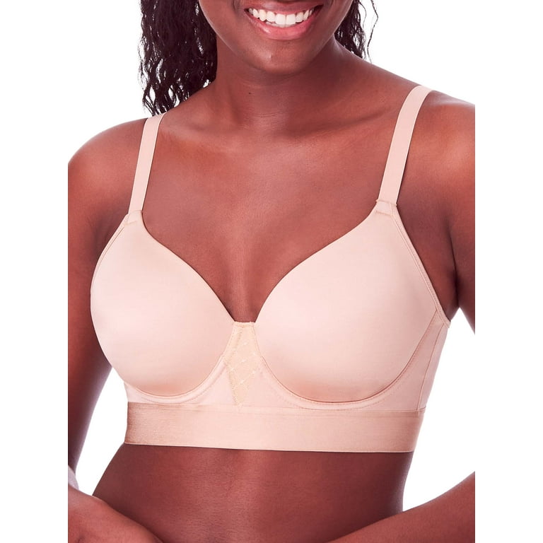 Bali Womens One Smooth U Strapless Multiway Underwire Bra, 44C