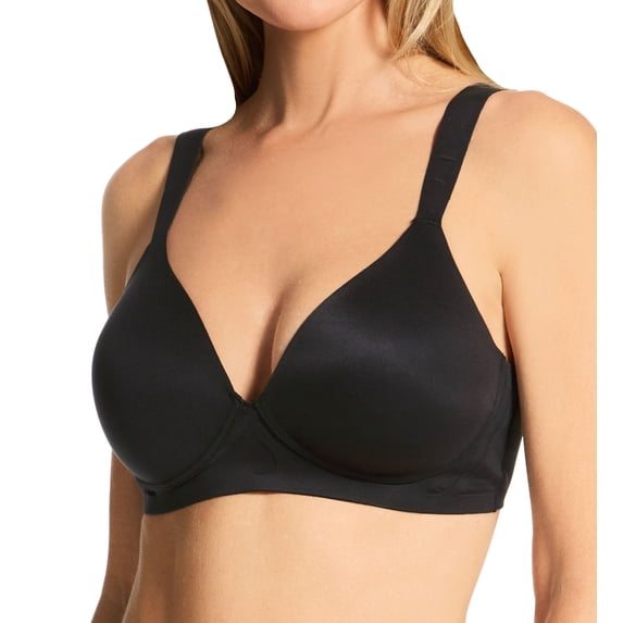 Women's Bali DF3462 Ultimate Wire Free Support Bra (Black L)