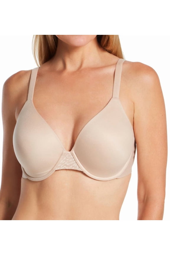 Women's Bali DF3468 Comfort Revolution Soft Touch Perfect Wire Bra (Almond 36DD)