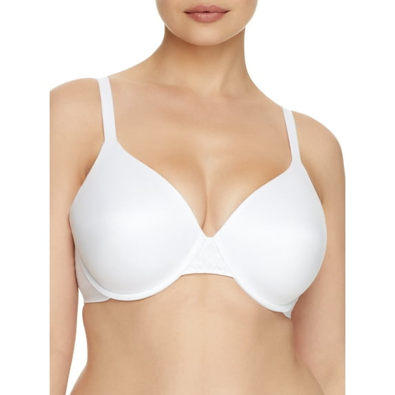 Women's Bali DF3468 Comfort Revolution Soft Touch Perfect Wire Bra (White 36D)