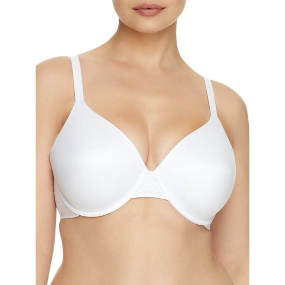 Women's Bali DF3468 Comfort Revolution Soft Touch Perfect Wire Bra (White 38DD)