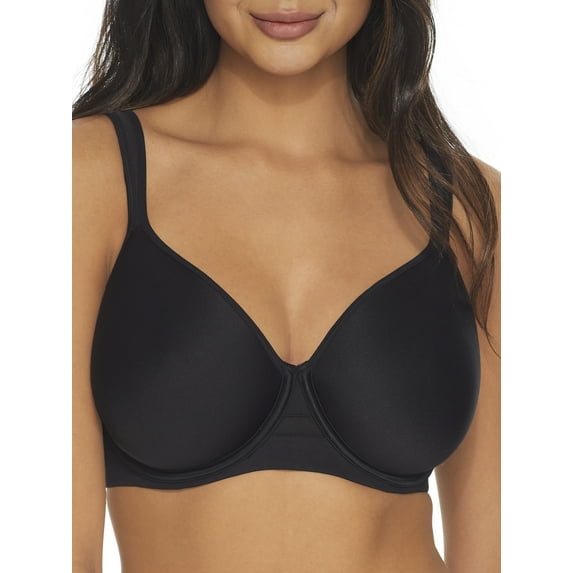 Women's Bali DF3490 Passion for Comfort Breathable Minimizer Wired Bra (Black 34DD)