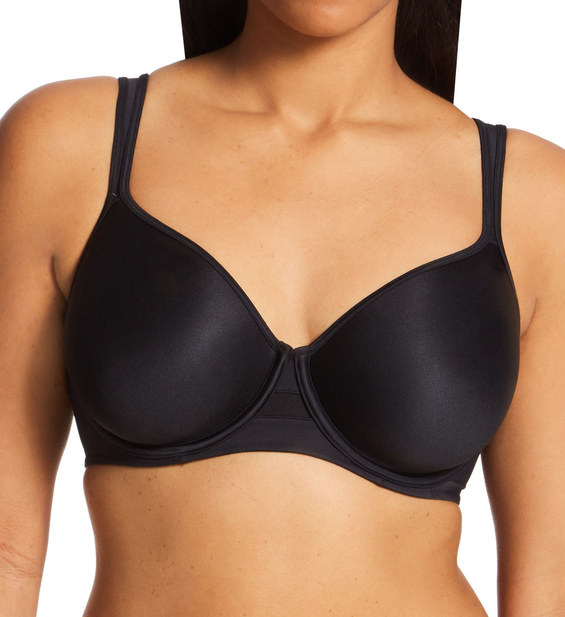 Women's Bali DF3490 Passion for Comfort Breathable Minimizer Wired Bra (Black 42DDD)