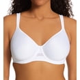 thumbnail image 1 of Women's Bali DF3490 Passion for Comfort Breathable Minimizer Wired Bra (White 36DD), 1 of 4