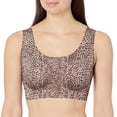 thumbnail image 1 of Women's Bali DF3491 Comfort Revolution EasyLite Seamless Wirefree Bra (Classic Animal Print L), 1 of 2