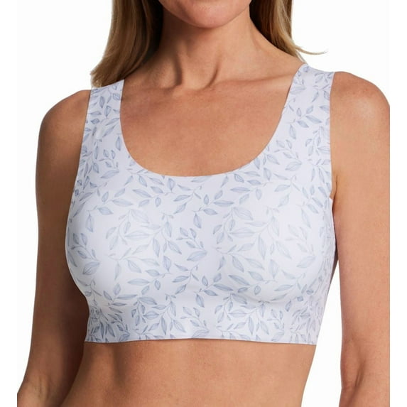 Women's Bali DF3491 Comfort Revolution EasyLite Seamless Wirefree Bra (Ivy Soft Grey M)