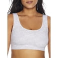 thumbnail image 1 of Women's Bali DF3491 Comfort Revolution EasyLite Seamless Wirefree Bra (Splatter Gloss White S), 1 of 3