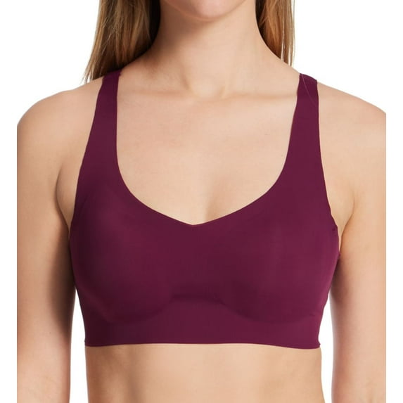 Women's Bali DF3496 Easylite Wirefree Bra with Back Closure (Sparkling Purple XL)