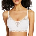 thumbnail image 1 of Women's Bali DF6591 Lace Desire All Over Lace Convertible Wirefree Bra (White 3X), 1 of 5