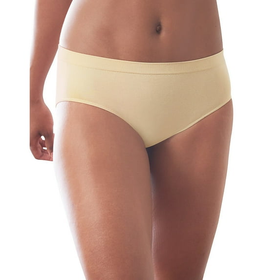 Women's Bali DFAK90 Comfort Revolution Microfiber Hipster Panty- 3Pack (Black/Nude/Light Beige 10/11)