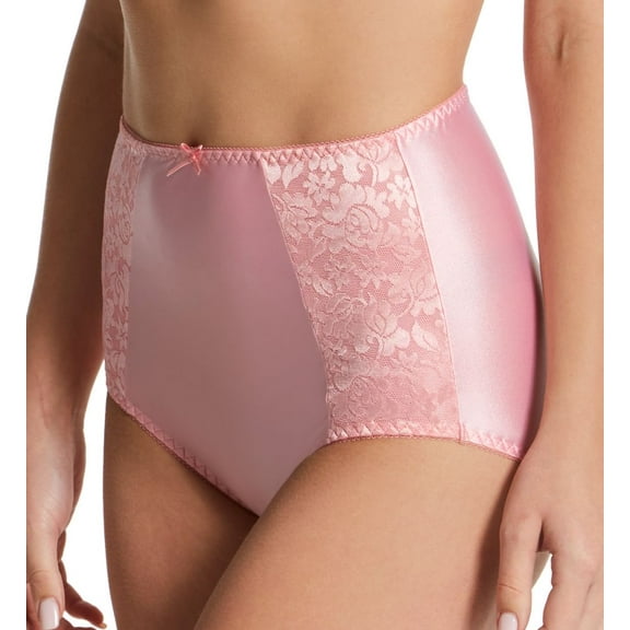 Women's Bali DFDBBF Double Support Brief Panty (Rose Bloom Pink 6)